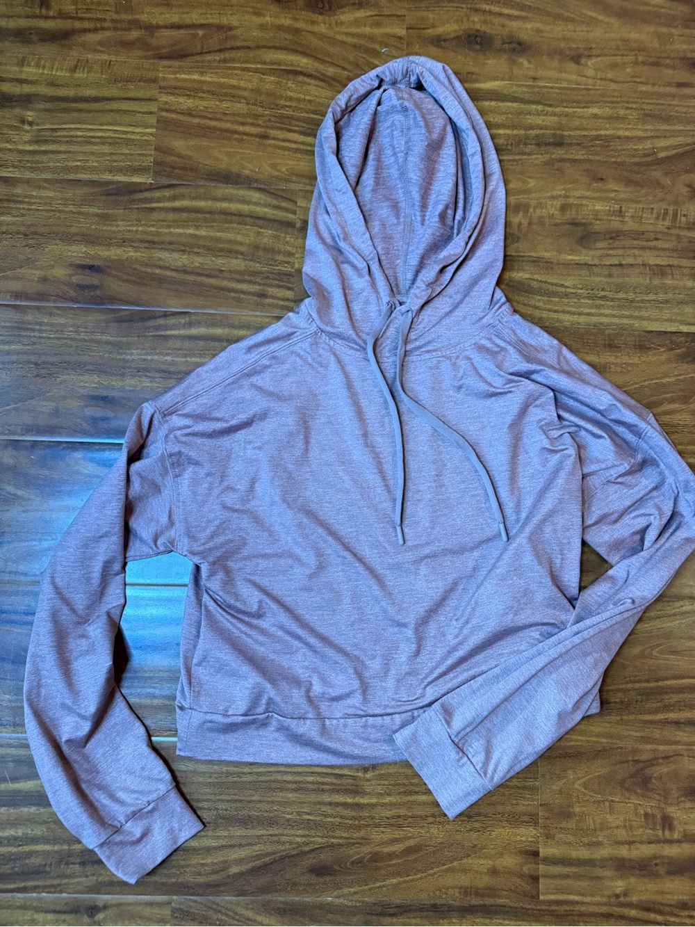 all in motion Dusty Rose Hooded Pullover